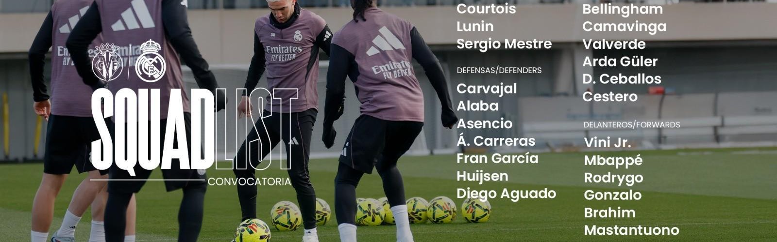 华体会体育-皇马客战黄潜大名单：姆巴佩、维尼修斯领衔，罗德里戈复出