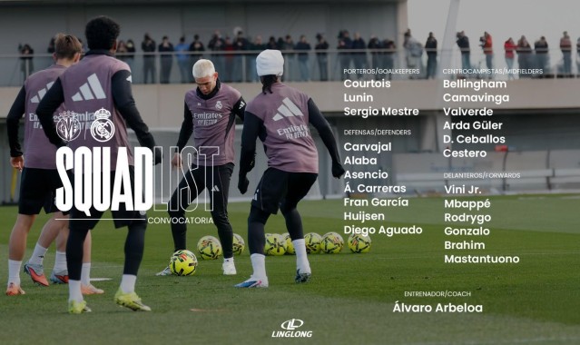 华体会体育-皇马客战黄潜大名单：姆巴佩、维尼修斯领衔，罗德里戈复出