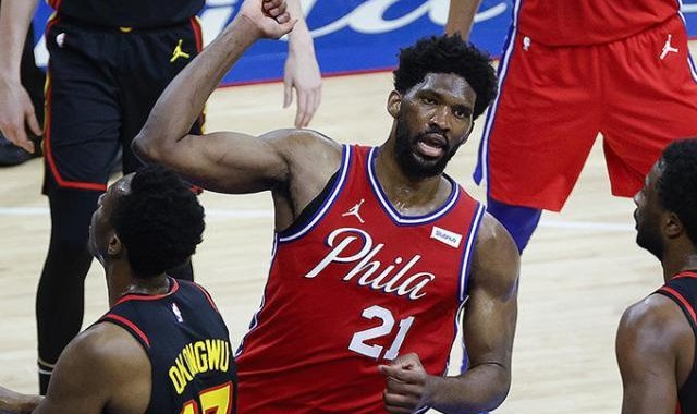 华体会登入-恩比德复出仍遭开门黑 76人半决赛之路难言轻松